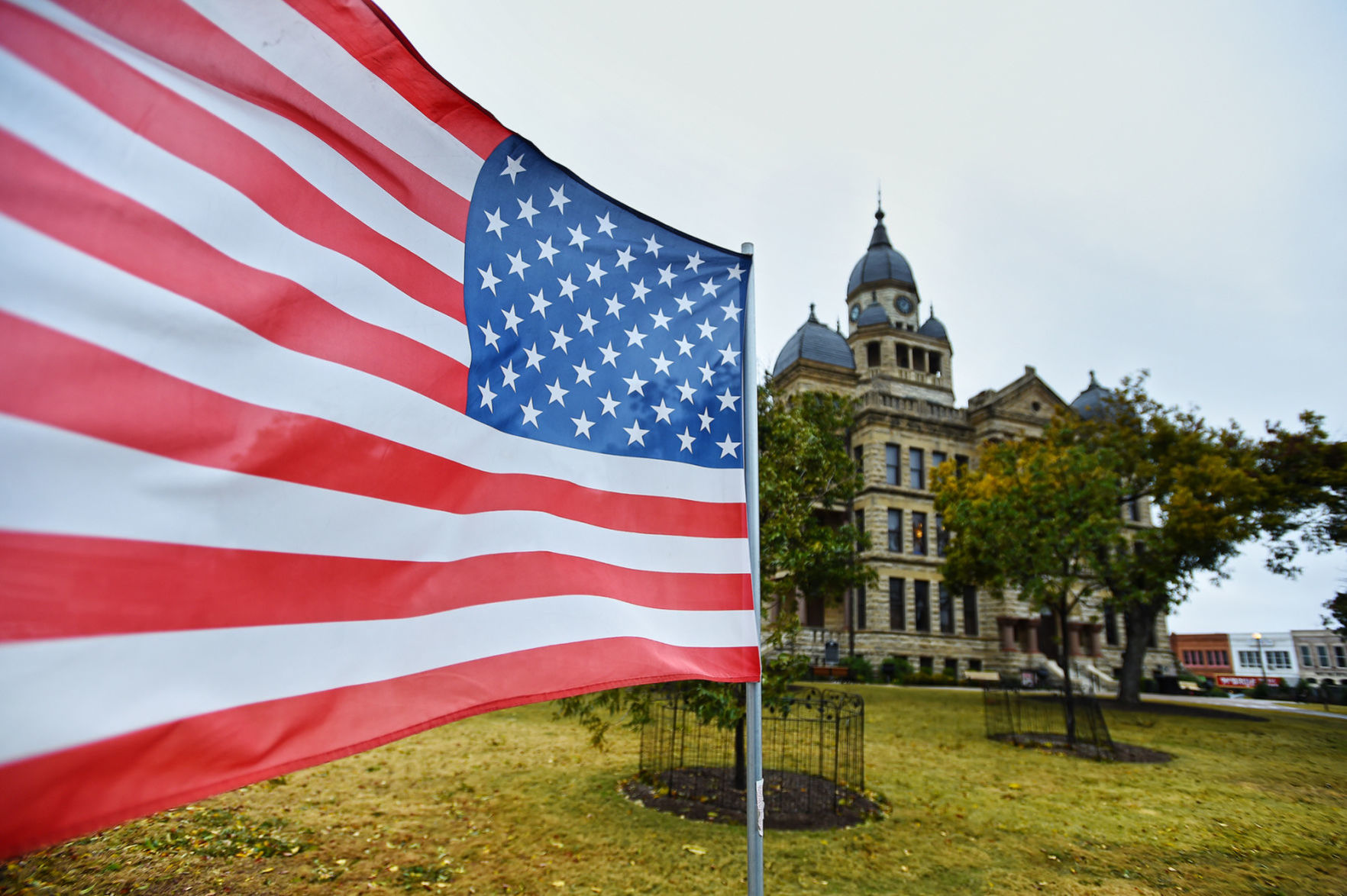 Windy flag